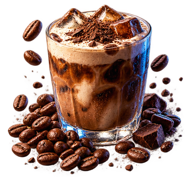 Mocha iced coffee protein flavor